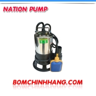 Bơm chìm hút bùn có phao Nation Pump HSF240-1.25 265 (T) 1/3HP