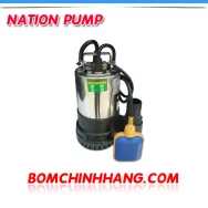 Bơm chìm hút nước thải có phao Nation Pump HSM240-1.25 265 (T) 1/3HP