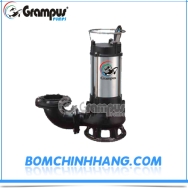 Máy bơm nước thải thả chìm hút rác sinh hoạt 2 cực Grampus B-353 3.7 KW