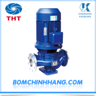 Máy bơm hóa chất trục đứng inline Kaiquan KQH40-160B 1.1KW