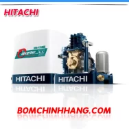 Máy bơm tăng áp tự động vuông inverter Hitachi WM-P750GX-SPV-WH 750W