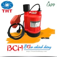 Máy bơm chìm dân dụng bằng nhựa có phao APP BPS-200A 1/4HP