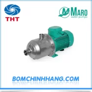 Máy bơm đầu nox đa tầng cánh inox nước nóng Maro MH802T 1HP